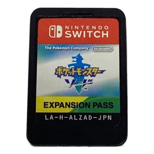 ポケットモンスター ソード + エキスパンションパス Nintendo Switch用ソフト CERO A (全年齢対象)