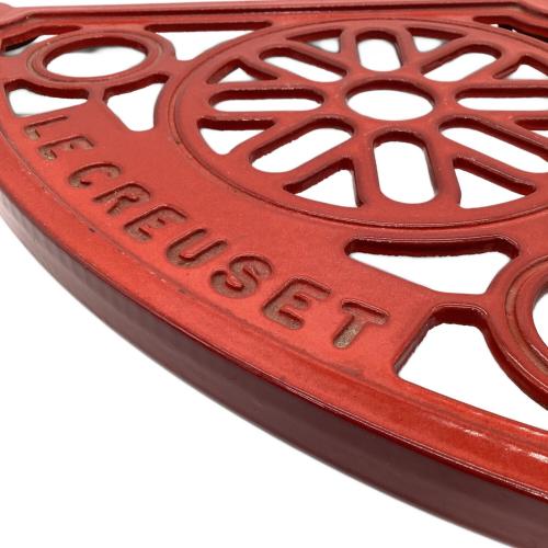 LE CREUSET (ルクルーゼ) ポットスタンド レッド