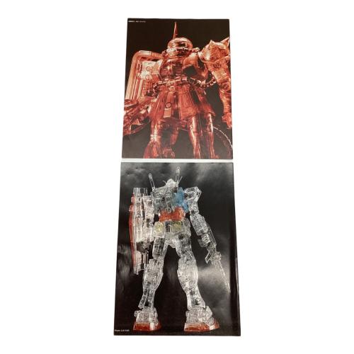 BANDAI (バンダイ) RX-78-2 ガンプラ 箱ダメージ MGクリスタルバージョン