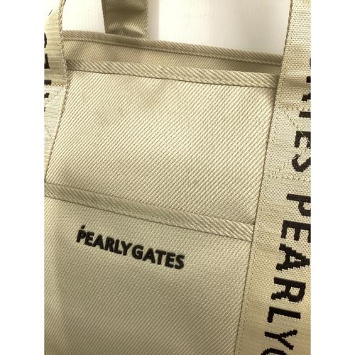 PEARLY GATES (パーリーゲイツ) ゴルフバッグ ロッカーバッグ ベージュ