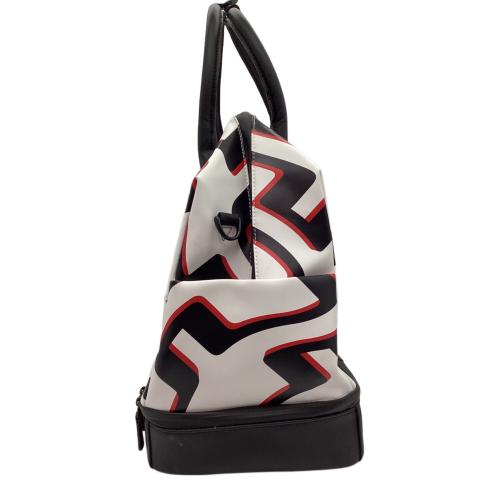 J. LINDEBERG (ジェイリンドバーグ) ゴルフバッグ 073-89902  BRIDGE WAVE WHITE Boston Print Holdall