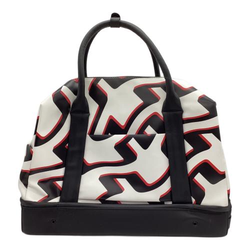 J. LINDEBERG (ジェイリンドバーグ) ゴルフバッグ 073-89902  BRIDGE WAVE WHITE Boston Print Holdall
