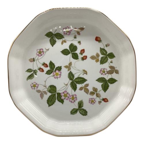Wedgwood (ウェッジウッド) プレート オクタゴナルディッシュ L ワイルドストロベリー