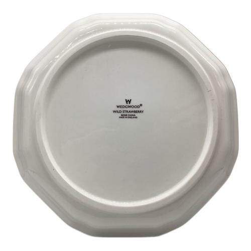 Wedgwood (ウェッジウッド) プレート オクタゴナルディッシュ L ワイルドストロベリー