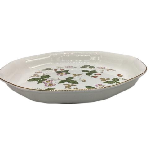 Wedgwood (ウェッジウッド) プレート オクタゴナルディッシュ L ワイルドストロベリー