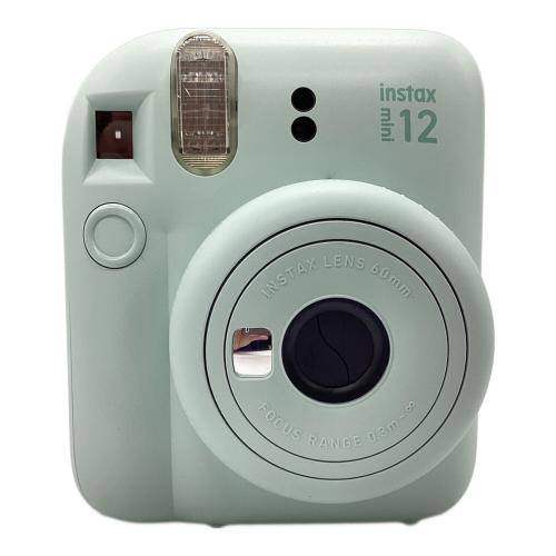 FUJIFILM (フジフィルム) チェキカメラ instax mini 12 グリーン 通電確認のみ