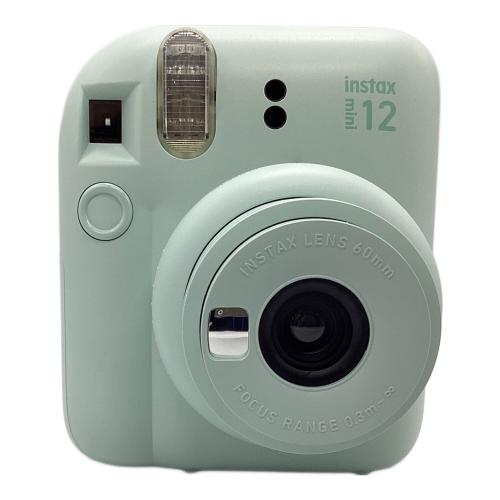 FUJIFILM (フジフィルム) チェキカメラ instax mini 12 グリーン 通電確認のみ
