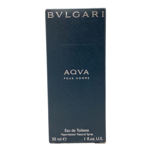 BVLGARI (ブルガリ) オードトワレ スプレー 30ml 残量80%-99% アクアプール オム