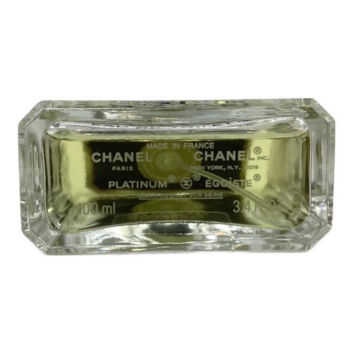 CHANEL (シャネル) オードトワレ 100ml 残量80%-99% エゴイスト プラチナム