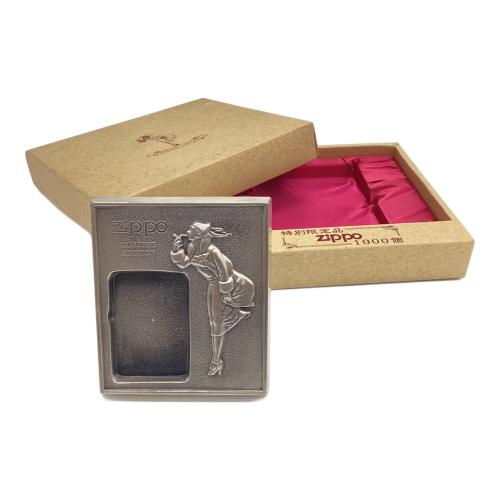 ZIPPO (ジッポ) オイルライター WINDY 1000個限定 プレートのみ/箱付き