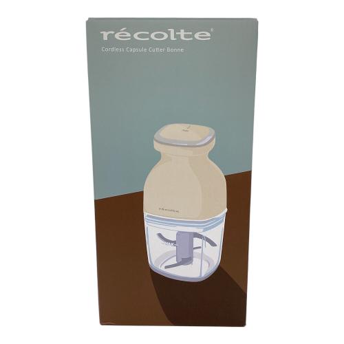 recolte (レコルト) コードレスカプセルカッター RCP-7
