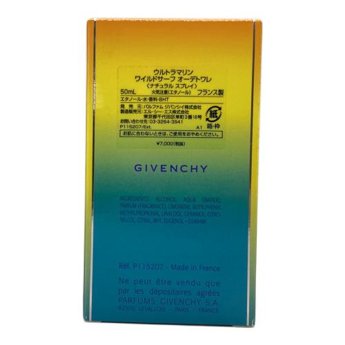 GIVENCHY (ジバンシィ) オードトワレ 50ml 残量80%-99% ウルトラマリン ワイルドサーフ