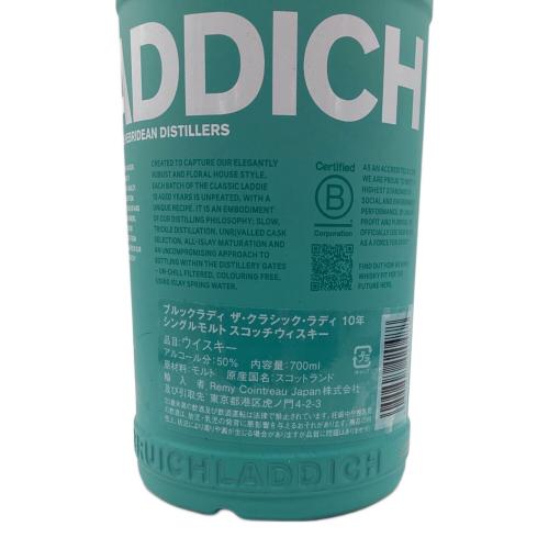 ブルックラディ ザ・クラシック・ラディ ウイスキー 10年 700ml