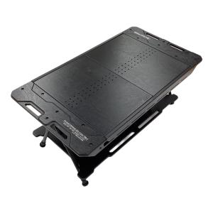 ON-U LIFE (オンユー ライフ) アウトドアテーブル 天板セット ブラック ミニバーナーテーブル IGT