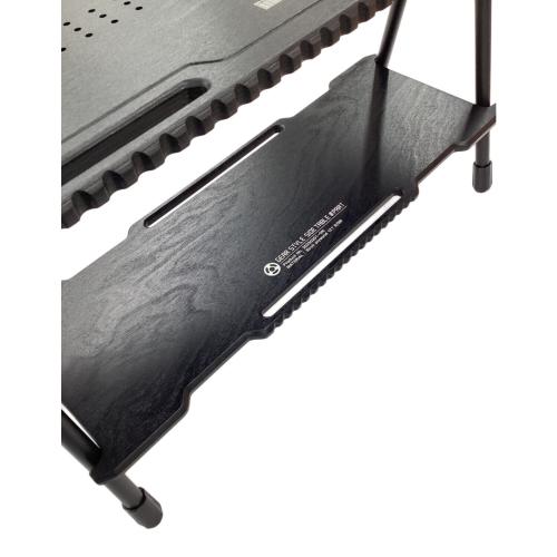 ON-U LIFE (オンユー ライフ) アウトドアテーブル セット ブラック Gear Style Table