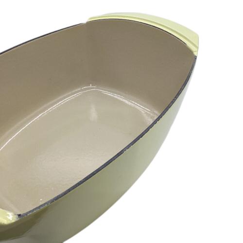 LE CREUSET (ルクルーゼ) 鍋 05181 レイモンド・ローウィ SIZE 28cm イエロー Coquelle(コケル)