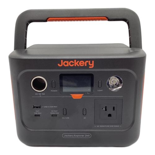 Jackery (ジャクリ) Explpre240 ポータブル電源 JE-240A 通電確認