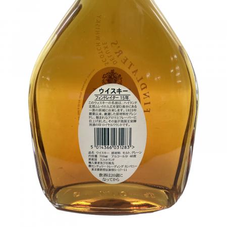 フィンドレイター スコッチウイスキー 15年 700ml｜トレファクONLINE