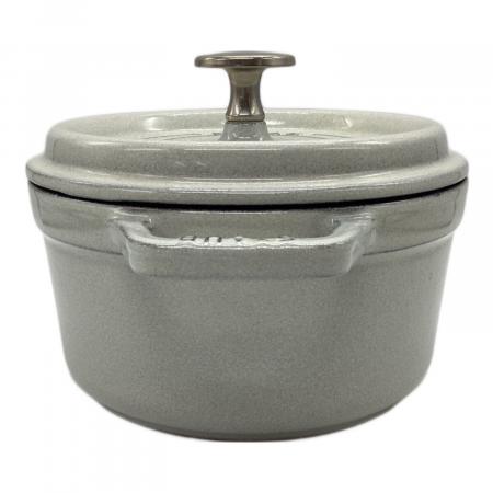 Staub (ストウブ) 鍋 グレー ピコ・ココット ラウンド16cm｜トレファク