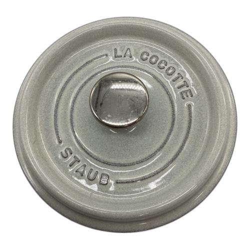 Staub (ストウブ) 鍋 グレー ピコ・ココット ラウンド16cm