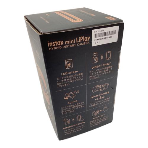 FUJIFILM (フジフィルム) instax mini LiPlay エレガントブラック