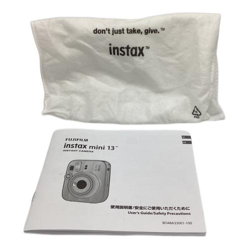 FUJIFILM (フジフィルム) インスタントカメラ instax mini 13