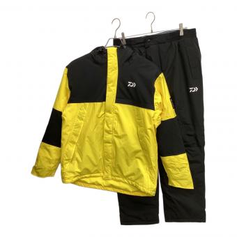 DAIWA (ダイワ) ウィンタースーツ DW-3522 メンズ SIZE L イエロー×ブラック