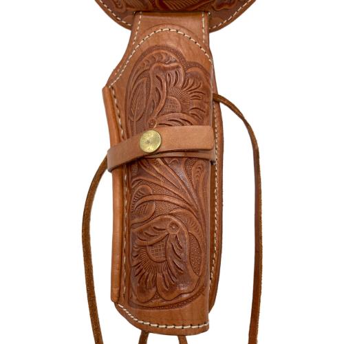 レザーガンベルト ブラウン