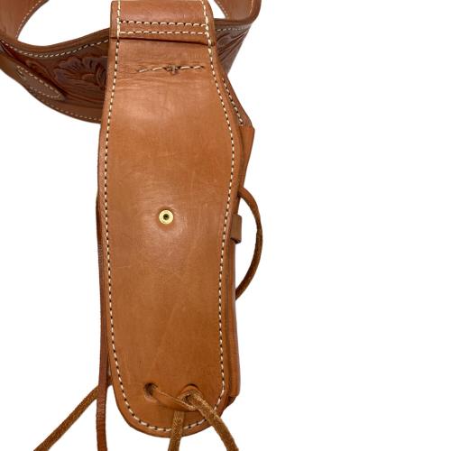 レザーガンベルト ブラウン