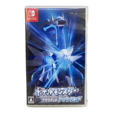 【新品未開封】ポケットモンスター ブリリアントダイヤモンド & やわらかあたま塾 Nintendo Switch用ソフト ポケットモンスター ブリリアント