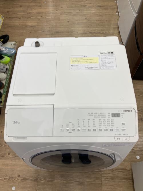 HITACHI (ヒタチ) ドラム式洗濯乾燥機 BD-SV120JL 2024年製