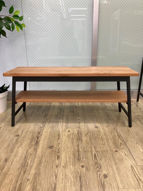 niko and ... FURNITURE & SUPPLY (ニコアンド ファニチャーアンドサプライ) ベンチ ナチュラル×ブラック