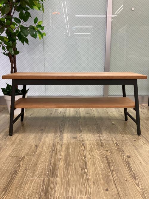 niko and ... FURNITURE & SUPPLY (ニコアンド ファニチャーアンドサプライ) ベンチ ナチュラル×ブラック