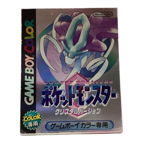 ゲームボーイカラー用ソフト ポケットモンスタークリスタルバージョン -