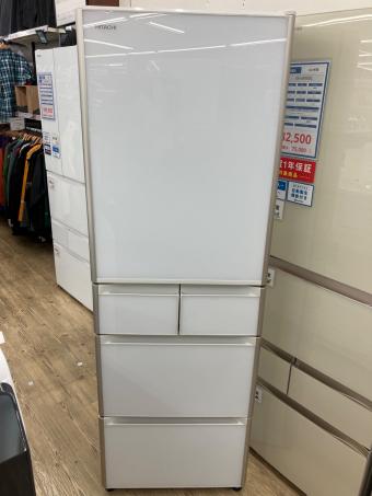 HITACHI (ヒタチ) 5ドア冷蔵庫 R-S40J 2019年製 401L クリーニング済