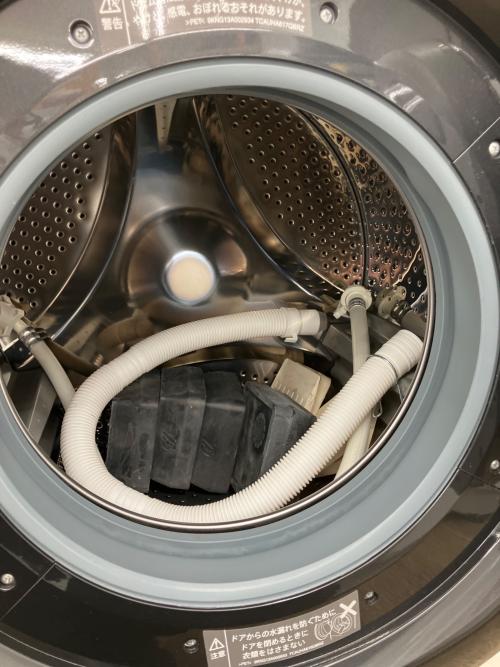 SHARP (シャープ) ドラム式洗濯乾燥機 ES-S7H 2023年製 固定ボルト有 303