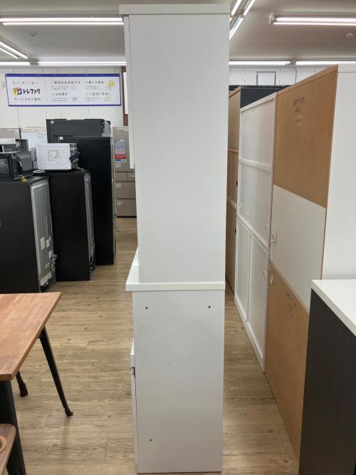 ニトリ レンジボード ホワイト 3枚扉 UP LIGARE TH 120KB WH