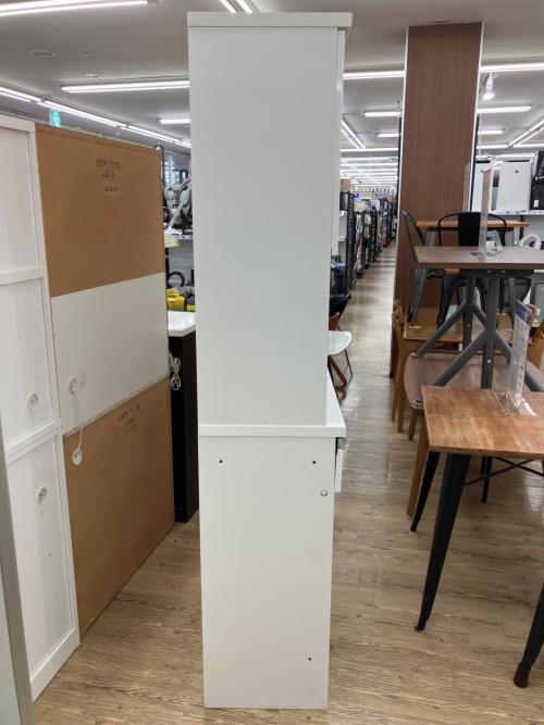 ニトリ レンジボード ホワイト 3枚扉 UP LIGARE TH 120KB WH