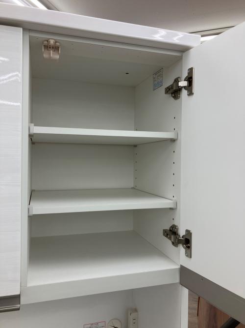 ニトリ レンジボード ホワイト 3枚扉 UP LIGARE TH 120KB WH