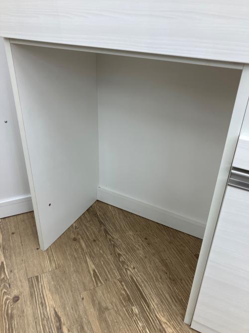 ニトリ レンジボード ホワイト 3枚扉 UP LIGARE TH 120KB WH