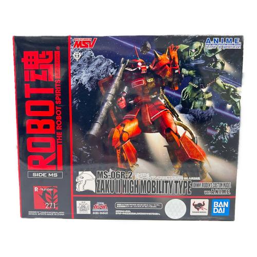 BANDAI (バンダイ) ガンプラ 『機動戦士ガンダム』[BANDAI SPIRITS] MS-06R-2 ジョニー・ライデン専用高機動型ザクII ver. A.N.I.M.E. ROBOT魂 <SIDE MS>