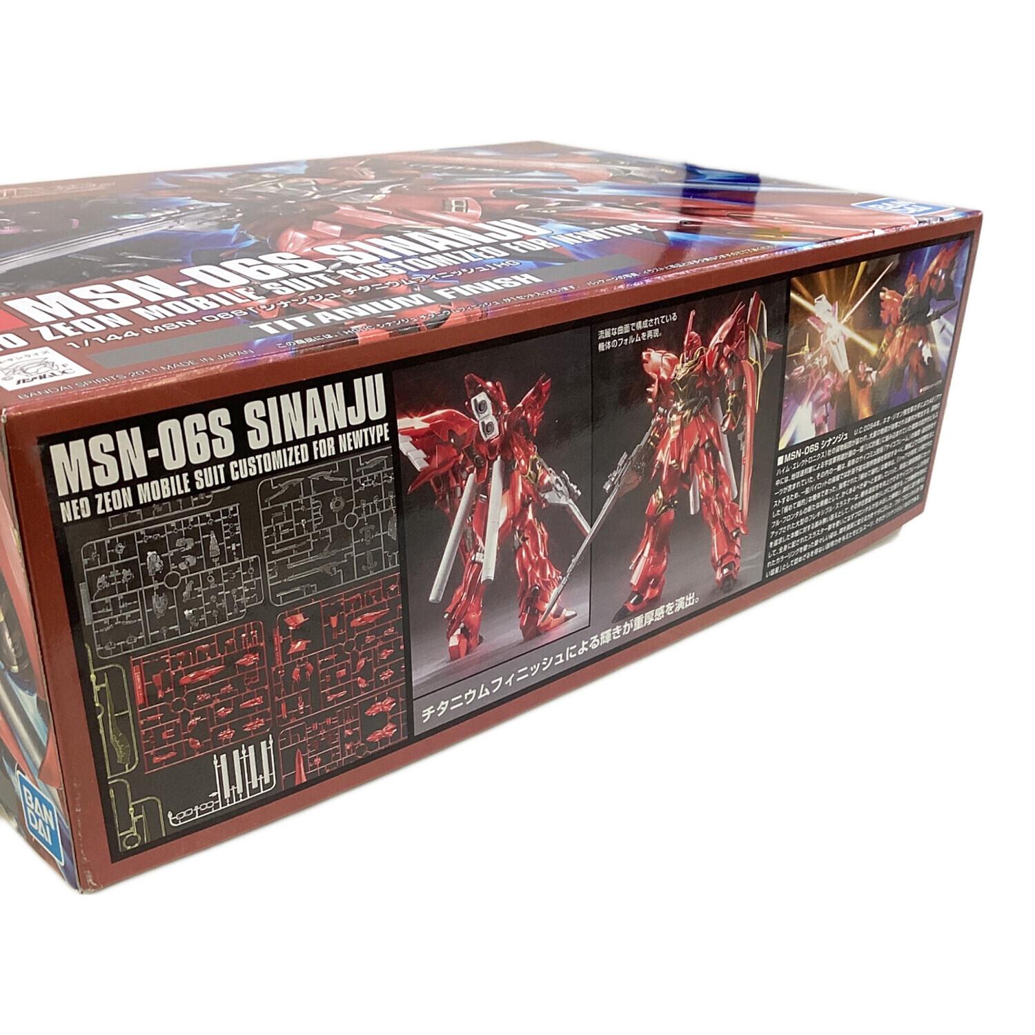 BANDAI (バンダイ) ガンプラ HGUC 1/144 シナンジュ チタニウム