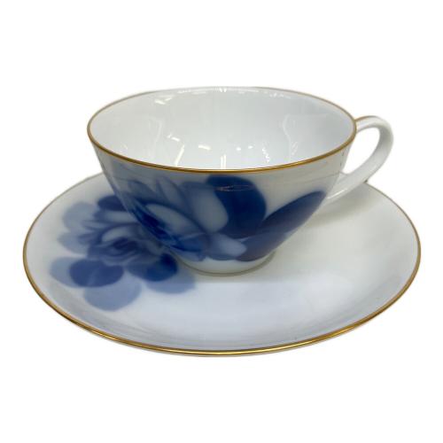 大倉陶園 (オオクラトウエン) カップ&ソーサー ブルーローズ(8211)