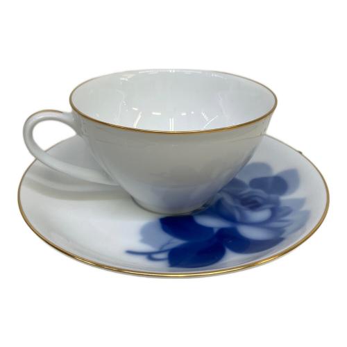 大倉陶園 (オオクラトウエン) カップ&ソーサー ブルーローズ(8211)