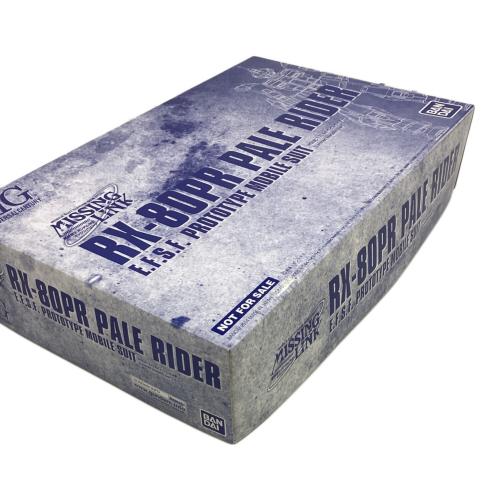 BANDAI (バンダイ) ガンプラ 1/144 HGUC RX-80PR ペイルライダー Limited Metallic Ver. 「PS3ソフト 機動戦士ガンダム サイドストーリーズ Limited Edition」 同梱特典