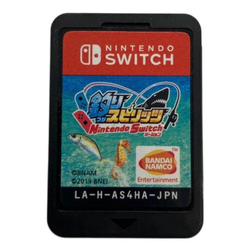 バンダイナムコ Nintendo Switch用ソフト 釣りスピリッツ Nintendo Switchバージョン/Switch/HACPAS4HA/A 全年齢対象 CERO A (全年齢対象)