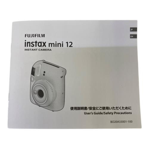 FUJIFILM (フジフィルム) INSTAX mini 12