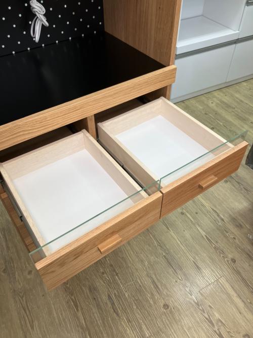 東馬 (トウマ) レンジボード ナチュラル 103 2枚扉 引出付き オクタ