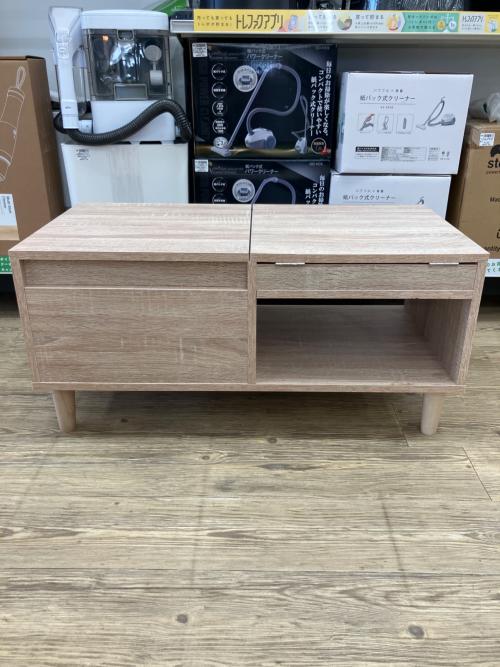 LOWYA (ロウヤ) ローテーブル ナチュラル 286 ミラー付き ドレッサー 引出付き