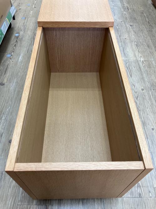 ローボード ナチュラル 150 収納付き